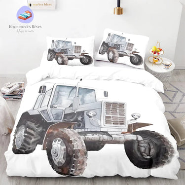 Housse de Couette Tracteur Ancien